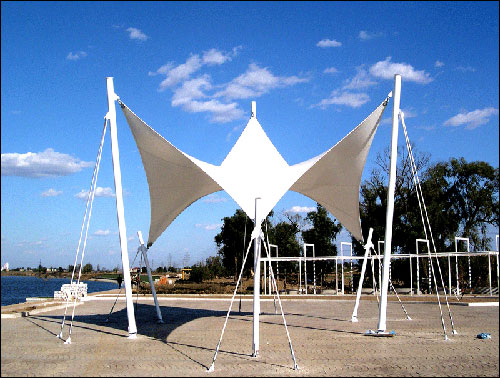 火車站膜結(jié)構